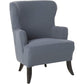 SureFit Stretch Morgan - Wing Chair Slipcover - Gray (SF45358)