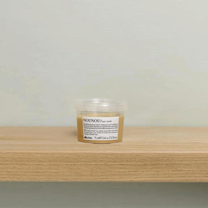 Davines NOUNOU Hair Mask, Nourishing And Repairing Treatment For Bleached, Permed Or Relaxed Hair, Add Shine Weightlessly