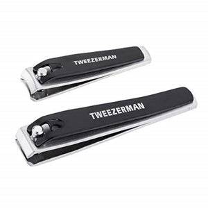 Tweezerman Stainless Steel Combo Set with Fingernail and Toenail Clippers