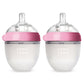 Buy now Comotomo Baby Bottle Single Pack, Pink, 8oz Pink 5 Ounce (Pack of 2) at indiglob india
