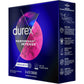 Condoms, Ultra Fine, Ribbed, Dotted with Delay Lubricant, Durex Performax Intense Natural Rubber Latex Condoms, 24 Count, Contains Desensitizing Lube for Men, FSA & HSA Eligible