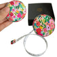Buy now Sewing Tape Measure, Medical Body Cloth Tailor Craft Dieting Measuring Tape, 60 Inch/1.5M Dual Sided Retractable Ruler with Push Button Round Flower 1 pack at indiglob india