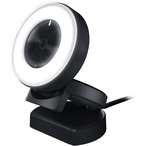 Razer Kiyo Streaming Webcam: 1080p 30 FPS / 720p 60 FPS - Ring Light w/Adjustable Brightness - Built-in Microphone - Advanced Autofocus