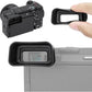 Soft Silicon Camera Viewfinder Eyecup Eyepiece Eyeshade for Sony A7RIV A7RIII A7III A7SII A7RII A7II A7S A7R A7 A9II A9 A58 A99II Eye Cup Protector Replaces Sony FDA-EP18 FDA-EP16 FDA-EP15