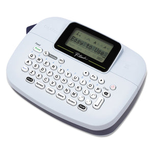 Buy now Brother P-Touch Professional Label Maker PTM95 with 9 Type Styles and 8 Deco Patterns for Small Business, Home Office Organization, and Storage Labels - Portable Handheld Design with QWERTY Keyboard at indiglob india