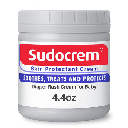 Buy now Sudocrem Diaper Rash Cream for Baby's Skin, Triple Action Diaper Rash Paste that Soothes, Treats and Protects, 15.29% Zinc Oxide Cream - 4.4oz (125g) at indiglob india
