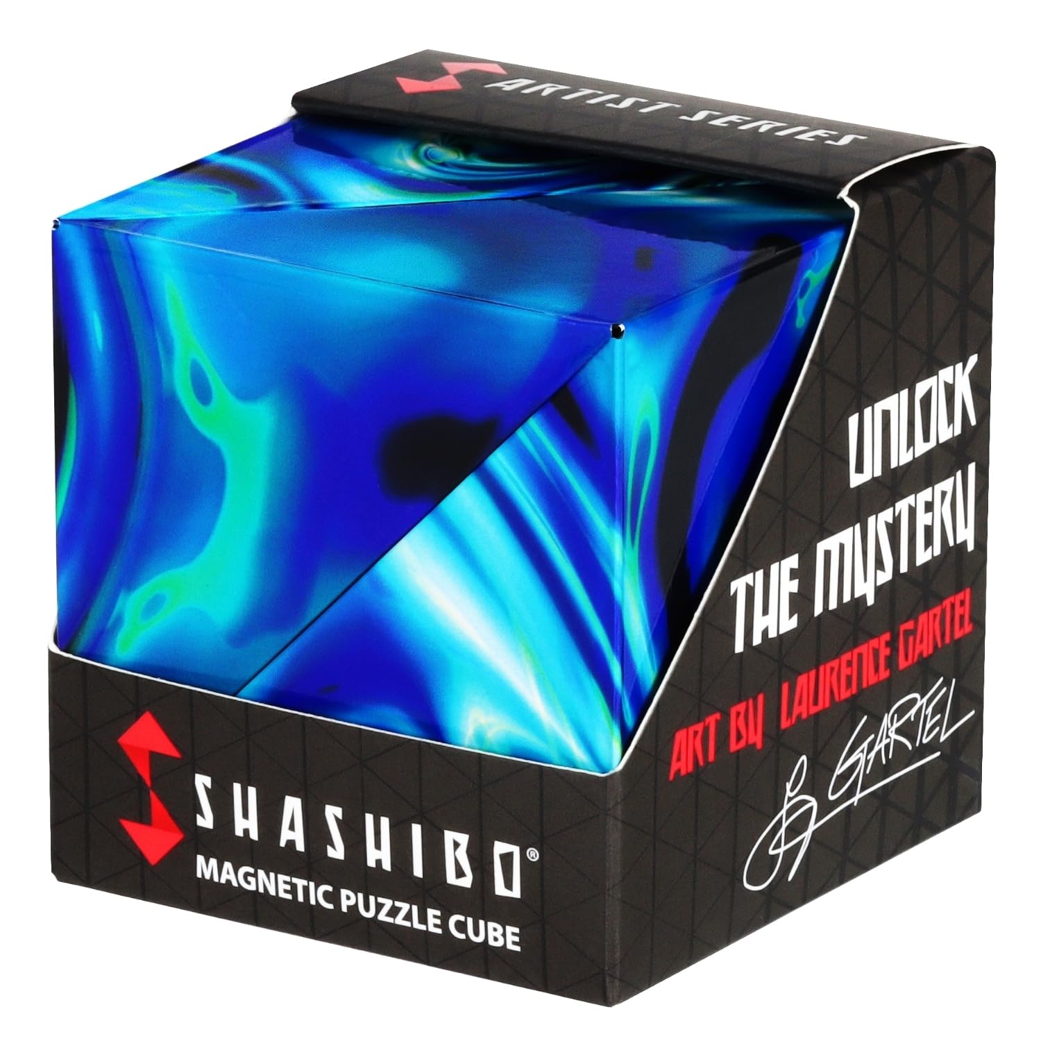 Buy now Shashibo Shape Shifting Box - Award-Winning Fidget Toy w/ 36 Rare Earth Magnets - Fidget Cube Transforms Into Over 100 Shapes, Sensory Toy Gift for Kids, Teens, and Adults (Undersea) Mystic Ocean 1 at indiglob india