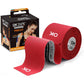 OK TAPE Kinesiology Tape 10 inches Precut, 20 Strips, Cotton Elastic Athletic Tape Latex Free, 2in x 16ft, Black