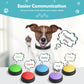 5 Pack Dog Buttons for Communication Starter Pack, DogButtons Training Pet Speaking Buttons with Words Voice Record, Dog Gifts - My Store