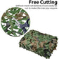 Camo Netting, Camouflage Netting, Hunting Blind Camo Net, Army Party Decorations, Sunshade Fence Nets, Lightweight, Bulk Roll, Mesh, Great for Camping, Shooting, Photograph, Car Cover, Outdoor