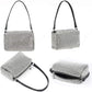 Bling Bling Crystals Evening Clutch Bag for Women Girls Sparkling Crossbody Bag Wedding Prom Party Club Purses Handbags