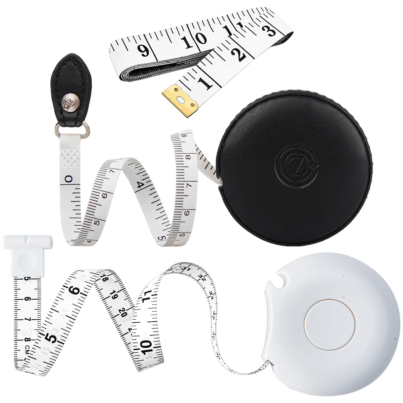 Buy now Sewing Tape Measure, Medical Body Cloth Tailor Craft Dieting Measuring Tape, 60 Inch/1.5M Dual Sided Retractable Ruler with Push Button Round at indiglob india