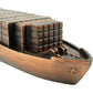 IIV Treasure Gurus Container Cargo Ship Model Die Cast Pencil Sharpener