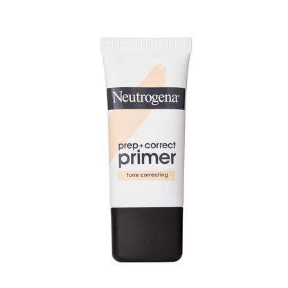 Neutrogena Prep + Correct Primer for Brightening Skin, Illuminating Makeup Primer with Seaweed Extract to Help Brighten Skin & Minimize Pores, 1.0 oz
