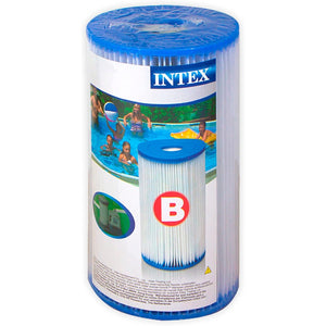 Buy now Intex 29005E Type B Pool Filter Cartridge Filter Pumps – Easy-to-Clean – Dacron Paper – Efficient Filtration – Single Pack at indiglob india