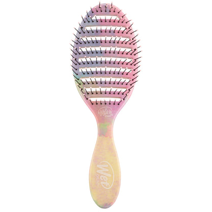 Buy now Wet Brush Speed Dry Hair Brush - Stripes (Color Wash) - Vented Design and Ultra Soft HeatFlex Bristles Are Blow Dry Safe With Ergonomic Handle Manages Tangle and Uncontrollable Hair - Pain-Free Color Wash Stripes at indiglob india