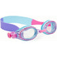Bling 2o Girls' Swimming Goggles (Ages 3+) UV Protection Latex-Free 100% Silicone Material Anti-Fog Adjustable Nose Piece