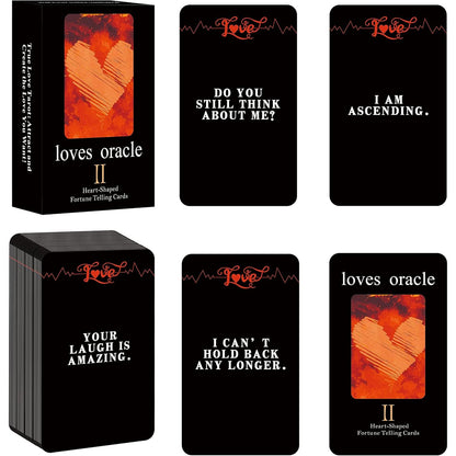 Han Yu Bowen Love Oracle & Tarot Cards - 80 Card Twin Flame Deck with Messages