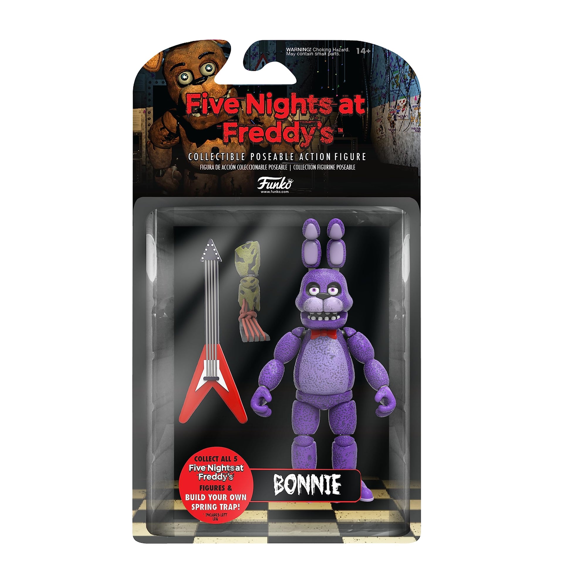 Buy now Funko 5" Articulated Action Figure: Five Nights at Freddy's (FNAF) - Bonnie The Rabbit - Collectible - Gift Idea - Official Merchandise - for Boys, Girls, Kids & Adults - Video Games Fans at indiglob india