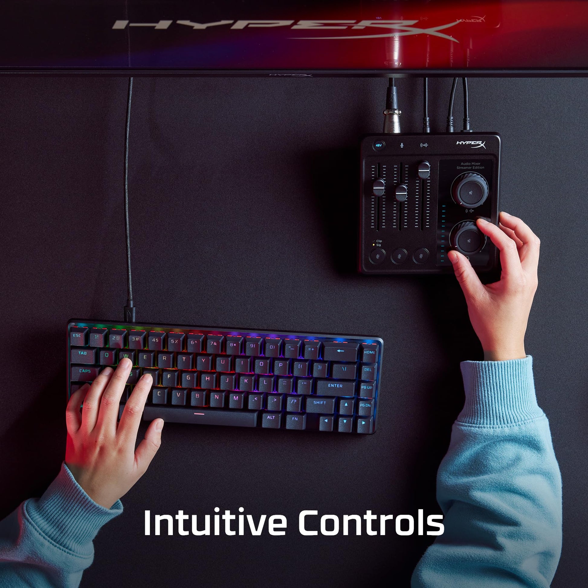 Buy now HyperX Audio Mixer - Audio Interface at indiglob india