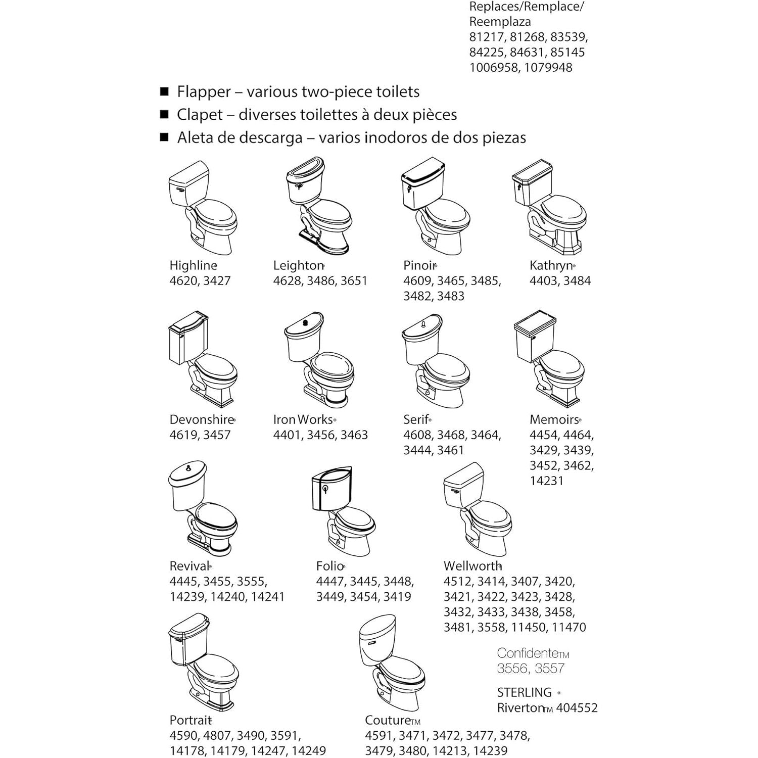 Buy now Kohler (BLUE PART GP85160 FLAPPER WITH FLOAT), 2, 2 In. at indiglob india