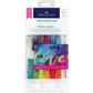 Faber-Castell Gelatos Colors Set, Metallics - Water Soluble Pigment Crayons