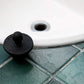 Buy now StopShroom Tub 2 Pack Universal Stopper for Bathtub and Bathroom Sink Drains, Black Plug 2pk, 2 Count at indiglob india