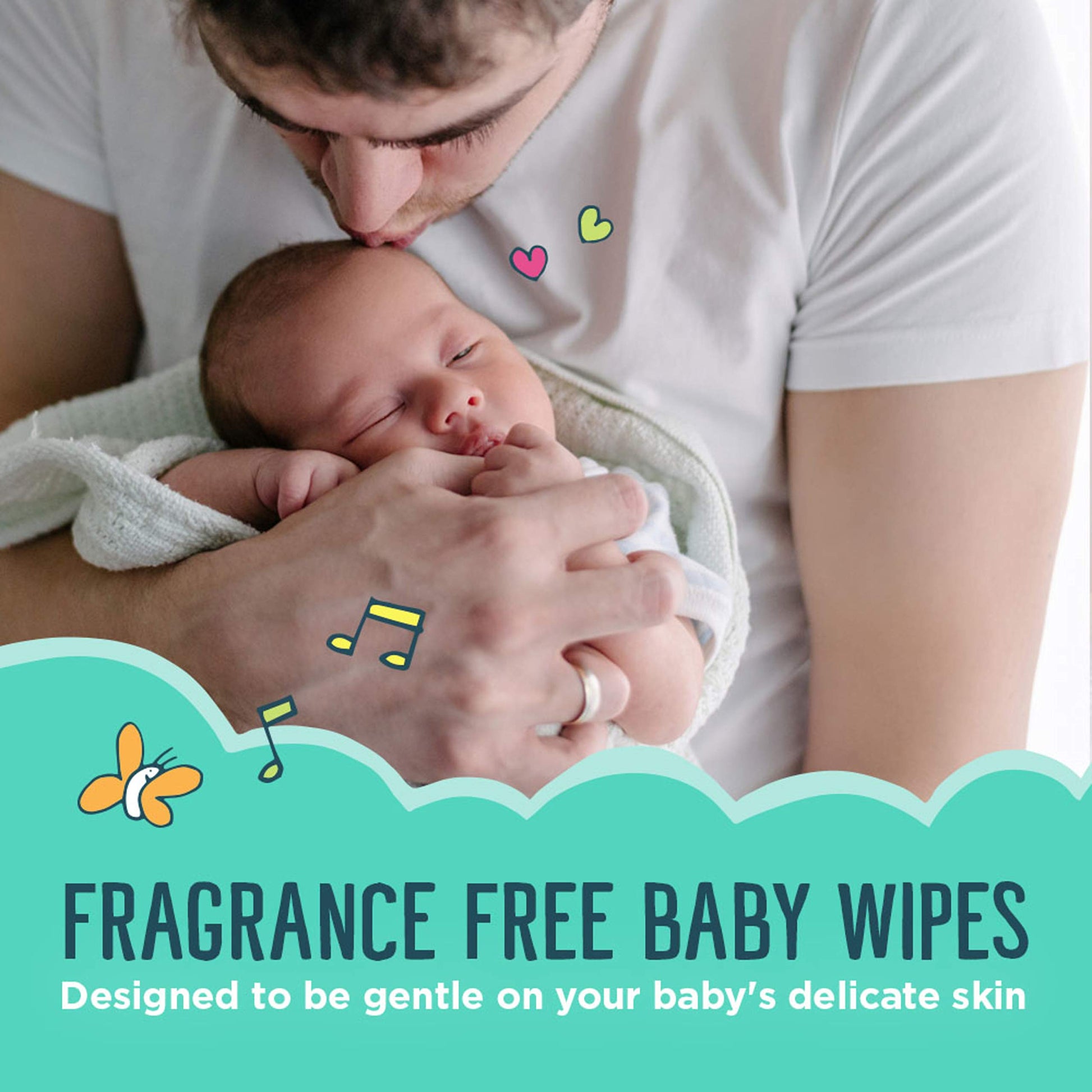 Buy now Seventh Generation Free & Clear Baby Wipes Refill Unscented and Sensitive Gentle as Water 64 count Pack of 12 (768 Total) at indiglob india