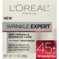 L'Oreal Paris Wrinkle Expert 45+ Anti-Aging Face Moisturizer with Retino-Peptide, Non-Greasy, Suitable for Sensitive Skin, 1.7 fl. Oz