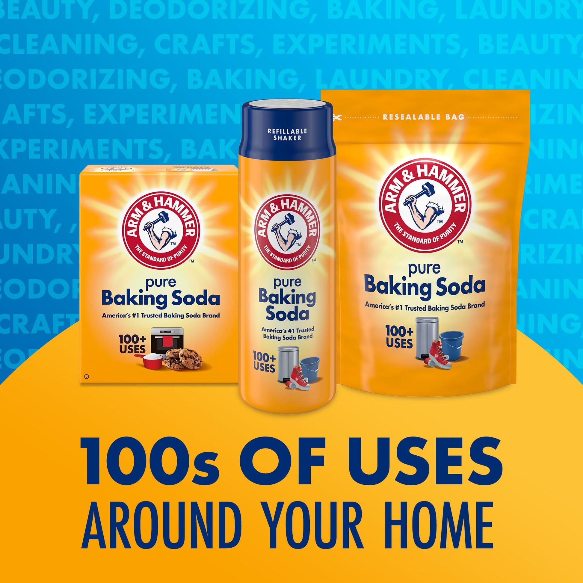 Buy now Arm & Hammer Baking Soda, 1 Pound (Pack of 12) at indiglob india