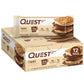 Buy now Quest Nutrition Chocolate Brownie Protein Bar, 20g Protein, 1g Sugar, 4g Net Carb, High Fiber, Gluten Free, 12 Count S'mores 12 Count at indiglob india