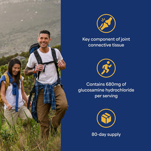 Buy now Puritan's Pride Joint Formula Glucosamine HCI for Men and Women 680mg, Dietary Supplement for Joint Health, 80 Day Supply, 240 Capsules at indiglob india