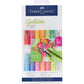 Faber-Castell Gelatos Colors Set, Metallics - Water Soluble Pigment Crayons