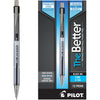 Pilot The Better Ball Point Pen Refillable & Retractable Ballpoint Pens, Fine Point, Blue Ink, 12-Pack (30001) - Black Ink