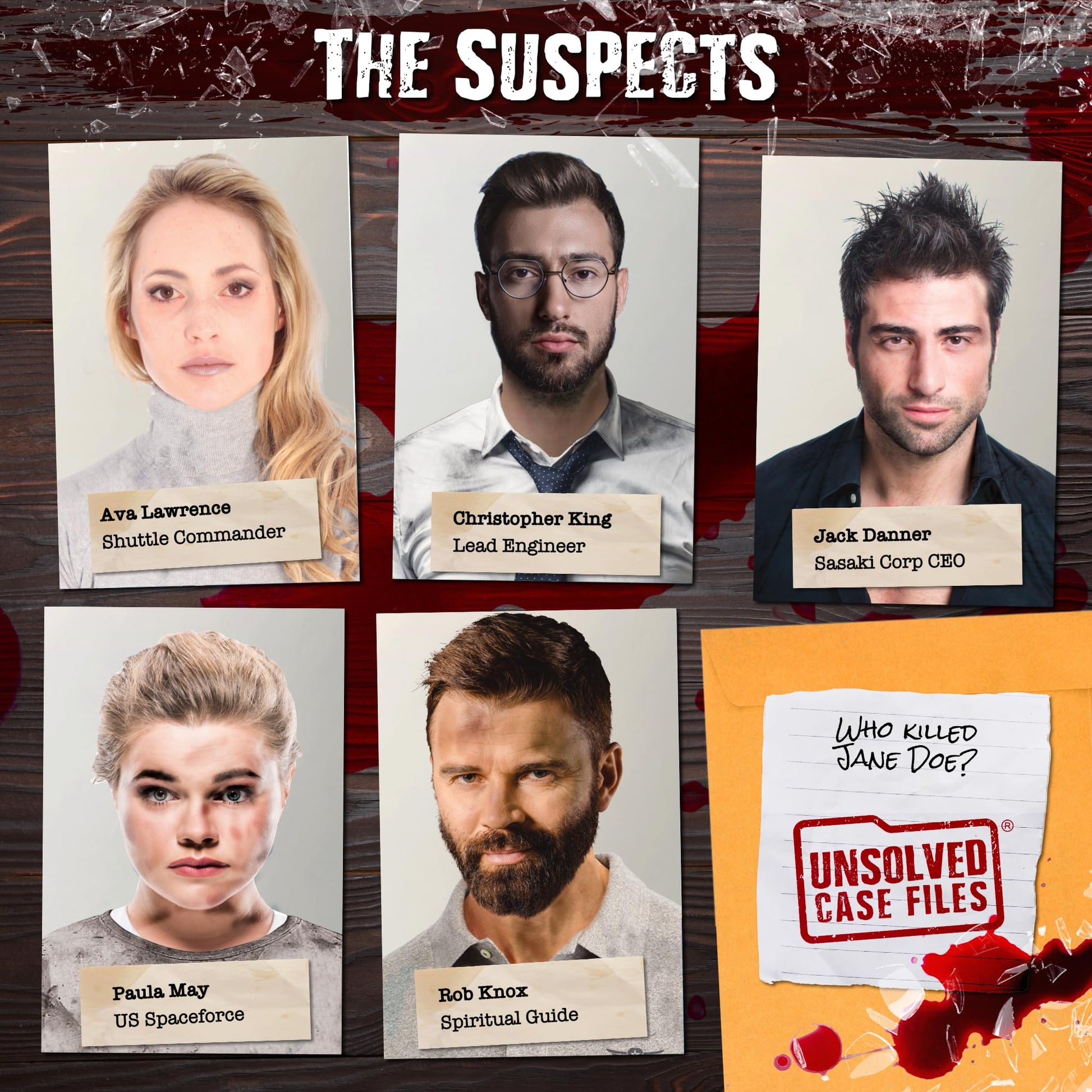 Buy now Unsolved Case Files | Doe, Jane - Cold Case Murder Mystery Game - Can You Solve The Crime? Who Killed Jane Doe? at indiglob india