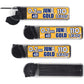June Gold 108 Pieces, 2.0 mm 2B Lead Refills, 90 mm Length, Extra Bold Thickness, Break Resistant Lead/Graphite