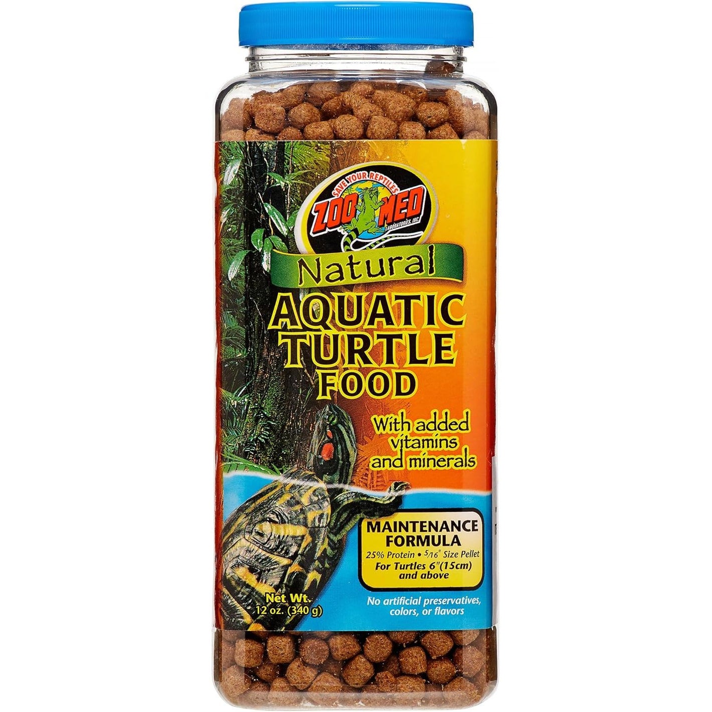 Zoo Med Natural Maintenance Formula Aquatic Turtle Food