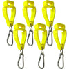 6PCS Glove Clips for Work, Non Slip Glove Holder Clip for Guard Labor Worker Glasses Helmets Hanger Clamp Grabber - 6 Pcs Yellow