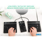 KINESIS Freestyle2 USB-A Ergonomic Keyboard w/ VIP3 Lifters for PC (9" Separation) (KB820PB-US)