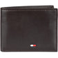 Tommy Hilfiger Men's Passcase Wallet with Removable ID Window