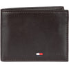 Tommy Hilfiger Men's Passcase Wallet with Removable ID Window - British Brown