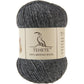 TEHETE 100% Merino Wool Yarn for Knitting 3-Ply Luxury Warm Soft Lightweight Crochet Yarn (Black)