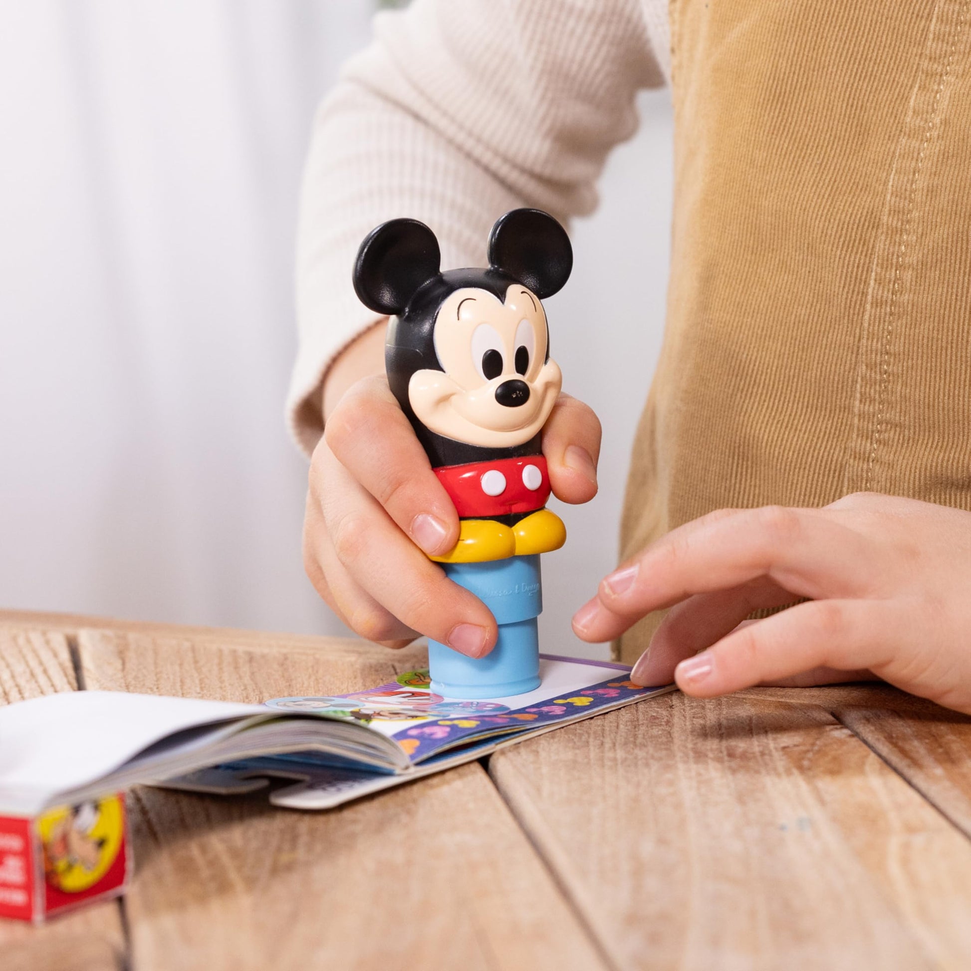 Buy now Melissa & Doug Sticker Wow!ƒ?› Disney Mickey Mouse Bundle: 24-Page Activity Pad, Stamper, 500 Stickers, Mini Pad, Arts and Crafts Fidget Toy Collectible Character at indiglob india