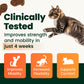 Buy now VetriScience Healthy Hip & Joint Chews, GlycoFlex Glucosamine and Green-Lipped Mussel Joint Support Supplement for Cats, Promote Mobility and Protect Joints, Chicken, 60 Count at indiglob india