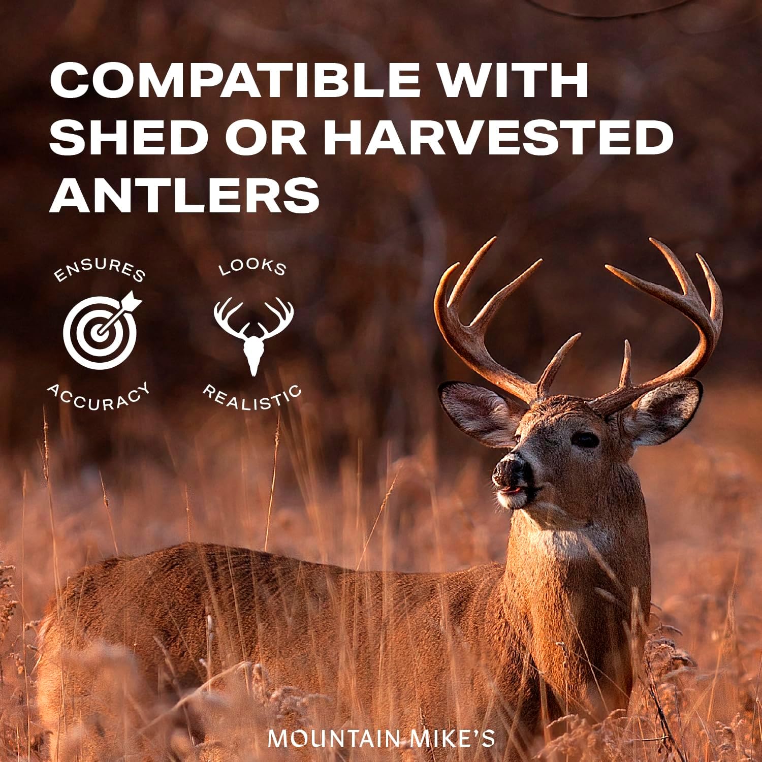 Buy now Mountain Mike's Reproductions Shed Spreader Antler Mounting Kit at indiglob india