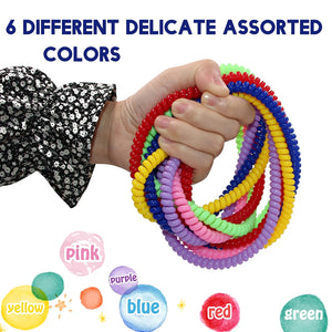 Sensory Chew Toys for Autistic Children, 12 Pack Stretch Chewing Necklaces Bracelets for Kids with Autism ADHD SPD, Stretch Stings Fidget Toys for Kids Toddlers Reduce Biting Stress and Anxiety