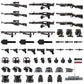 Buy now 83 Pcs Toy Soldiers Figures US Army Battle Toy Set - Weapons Pack Military Weapon Battle Building Blocks Compatible with Major Brand, 3 Years Old and up German Weapons(63pcs) at indiglob india