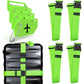 Untethered Luggage Straps | TSA-Approved Suitcase Belts with Heavy-Duty Buckles. Secure Adjustable Travel Accessories for Checked Bags. 4-Pack