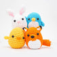The Woobles Crochet Kit for Beginners - Easy Arts and Crafts Knitting & Crochet Animals Kit As Seen On Shark Tank - Kiki The Chick