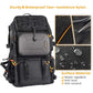 TARION 27L Large Waterproof Camera Backpack - 2 in 1 Professional Camera Bags for Photographers with 15.6" Laptop Compartment & Raincover & Tripod Holder (PB01)